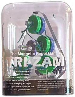 Trizam Magnetic Repel Game Geospace Magnetics 1995 Complete Vintage Puzzle