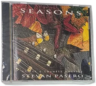 Stevan Pasero Seasons Guitar Chamber Nouveau CD 1992 Sugo Records New Sealed
