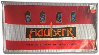 Hauberk Board Game 1992 Adventure Strategy New Sealed No 1000 Rare Vintage