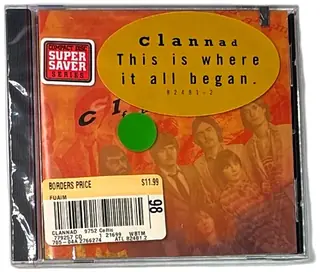 Clannad This Is Where It All Began 1993 CD New Sealed Atlantic Super Saver