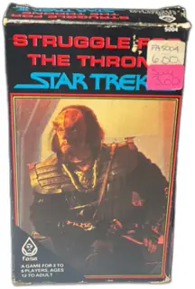 Star Trek III Struggle for the Throne Board Game FASA 1984 Complete