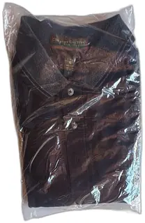 Country Cottons Circa 1935 XL Polo Shirt 100 Percent Cotton Brown Made in USA New