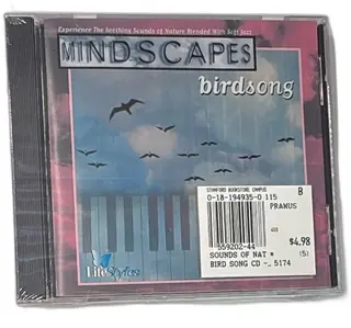 Mindscapes Birdsong CD LifeStyles 1995 Soft Jazz Nature Sounds New Sealed