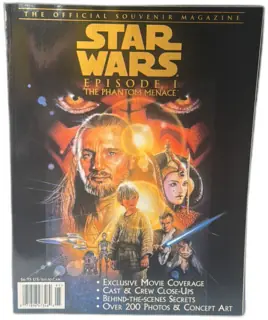 Star Wars Episode I The Phantom Menace Official Souvenir Magazine 1999 Topps