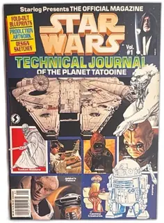 Star Wars Technical Journal Vol 1 1993 Tatooine Blueprint Magazine Starlog