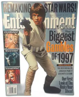 Entertainment Weekly Magazine #361 January 10, 1997 Star Wars Cover