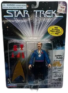 Star Trek Harry Mudd Playmates 1997 Action Figure Classic Series MOC