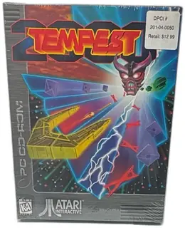Tempest 2000 PC CD-ROM Atari Interactive 1995 Sealed Big Box Vintage Game