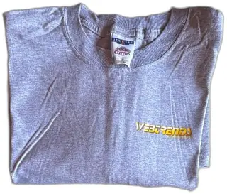 Webtrends Grey XL Jerzees Corporate Promo T Shirt Manage Your WWWWorld Vintage Unused