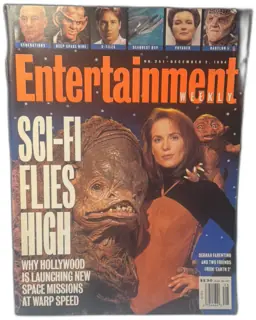 Entertainment Weekly No. 251 Sci-Fi TV Issue December 2, 1994 Earth 2 Cover