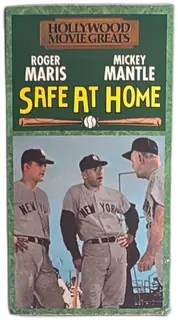 Safe At Home VHS 1990 GoodTimes Hollywood Movie Greats Mickey Mantle Roger Mar