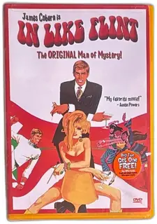 In Like Flint DVD 2000 James Coburn Comedy Movie Sealed 20th Century Fox Yellow Case