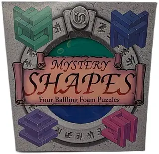 Mystery Shapes Binary Arts 1993 Four Baffling Foam Puzzles Oskar Van Deventer