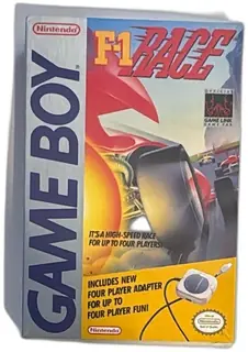 Nintendo Game Boy F1 Race Sealed 1990 Four Player Adapter Included New