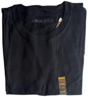 Cherokee Ultimate Tee Mens Black T Shirt X Large 100 Percent Cotton New Tag
