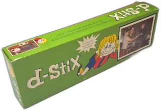 Vintage D-Stix Model 301 Construction Set 220 Pieces by Geodestix Boxed