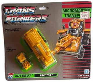 Transformers G1 Autobot Erector Micromaster Transport Hasbro 1988 Sealed