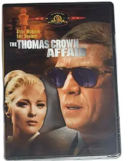 MGM DVD The Thomas Crown Affair Steve McQueen Faye Dunaway Sealed 1968 Classic