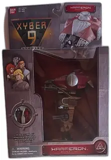 Xyber 9 New Dawn Hammeron Attack Fighter Bandai 1999 Machestro Pilot MOC