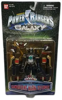Power Rangers Lost Galaxy Conquering Magna Defender 5 Inch Bandai 1998 Sealed