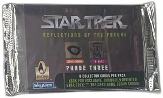 Star Trek Reflections Of The Future Phase Three SkyBox 1996 Sealed Card Pack