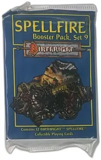 Spellfire Booster Pack Set 9 Birthright 1996 TSR Sealed 12 Cards New