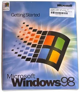 Microsoft Windows 98 Getting Started Guide Manual Vintage 1998 PC Software Book