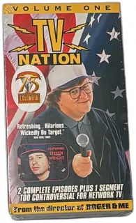 TV Nation Volume One VHS Michael Moore Columbia 75th Anniversary New Sealed