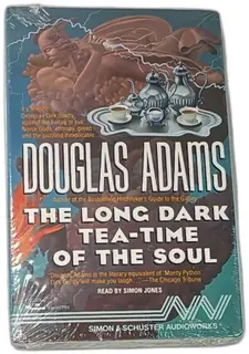 Douglas Adams Long Dark Tea Time Of The Soul 1989 Cassette Audiobook New