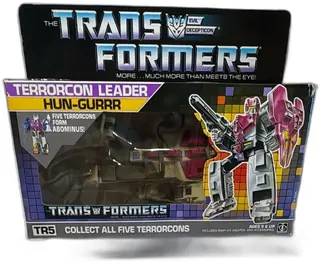 Transformers G1 Hun-Gurrr Terrorcon Leader 1986 Hasbro Sealed Vintage