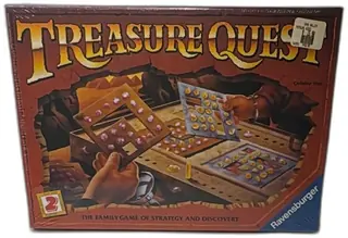Ravensburger Treasure Quest Board Game 1996 New Sealed Vintage Strategy Game