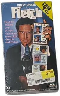 Fletch VHS Factory Sealed 1985 Chevy Chase Comedy MCA Home Video Vintage