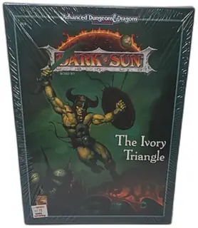 Advanced Dungeons Dragons Dark Sun The Ivory Triangle Box Set Sealed 1993 TSR