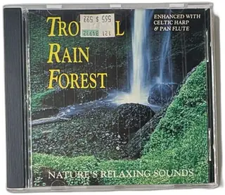 Tropical Rain Forest CD Nature Relaxing Sounds 1993 Silver Bells SNMJ13