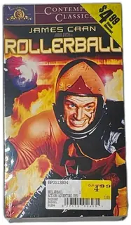 Rollerball VHS 1975 James Caan MGM Contemporary Classics Sealed New