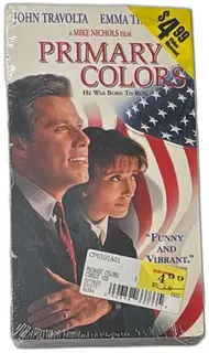 Primary Colors Sealed VHS Tape 1998 Universal John Travolta Emma Thompson