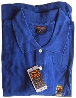 Cherokee Ultimate Polo Shirt XLarge Royal Blue 100 Percent Cotton New With Tags