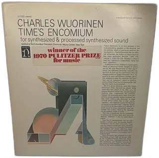 Charles Wuorinen Times Encomium 1970 Nonesuch H-71225 Vinyl LP Pulitzer Prize Winner