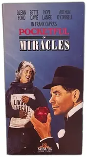 Pocketful Of Miracles VHS 1988 MGMUA Home Video Frank Capra Glenn Ford Bette Dav
