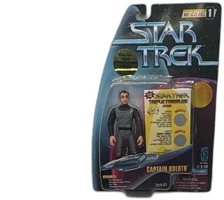 Star Trek Captain Koloth Figure 1997 Playmates Warp Factor Series 1 MOC