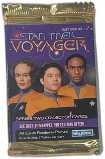 Star Trek Voyager Series Two Collector Cards 1995 SkyBox Unopened Pack