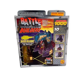 1996 Toy Biz Battle Builders System 1000 Battle Blaster Evil Alien The Impactor