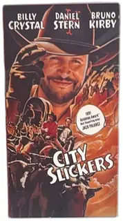 City Slickers VHS 1992 Comedy Billy Crystal Daniel Stern Vintage Tape
