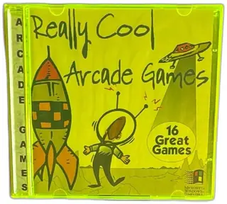 Really Cool Arcade Games CD-ROM 16 Classic PC Games ValuSoft Windows Compatible