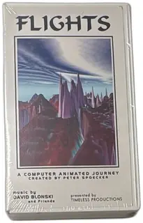 Flights VHS 1996 Computer Animated Journey Timeless Productions Sealed