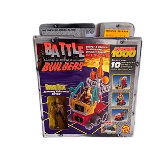 Battle Builders System 1000 Radar Trek Riptor Toy Biz 1996 Sealed Vintage Set