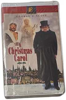 A Christmas Carol VHS 1999 George C Scott Family Feature 20th Century Fox New