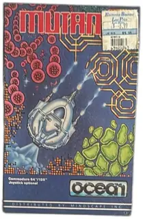 Mutants Commodore 64 128 Sealed 1987 Ocean Mindscape Boxed Vintage Game