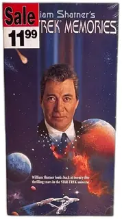 Star Trek Memories VHS 1995 William Shatner Paramount Pictures Sealed New