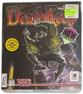 DeathKeep Advanced Dungeons Dragons PC Big Box SSI 1996 Sealed Windows 95